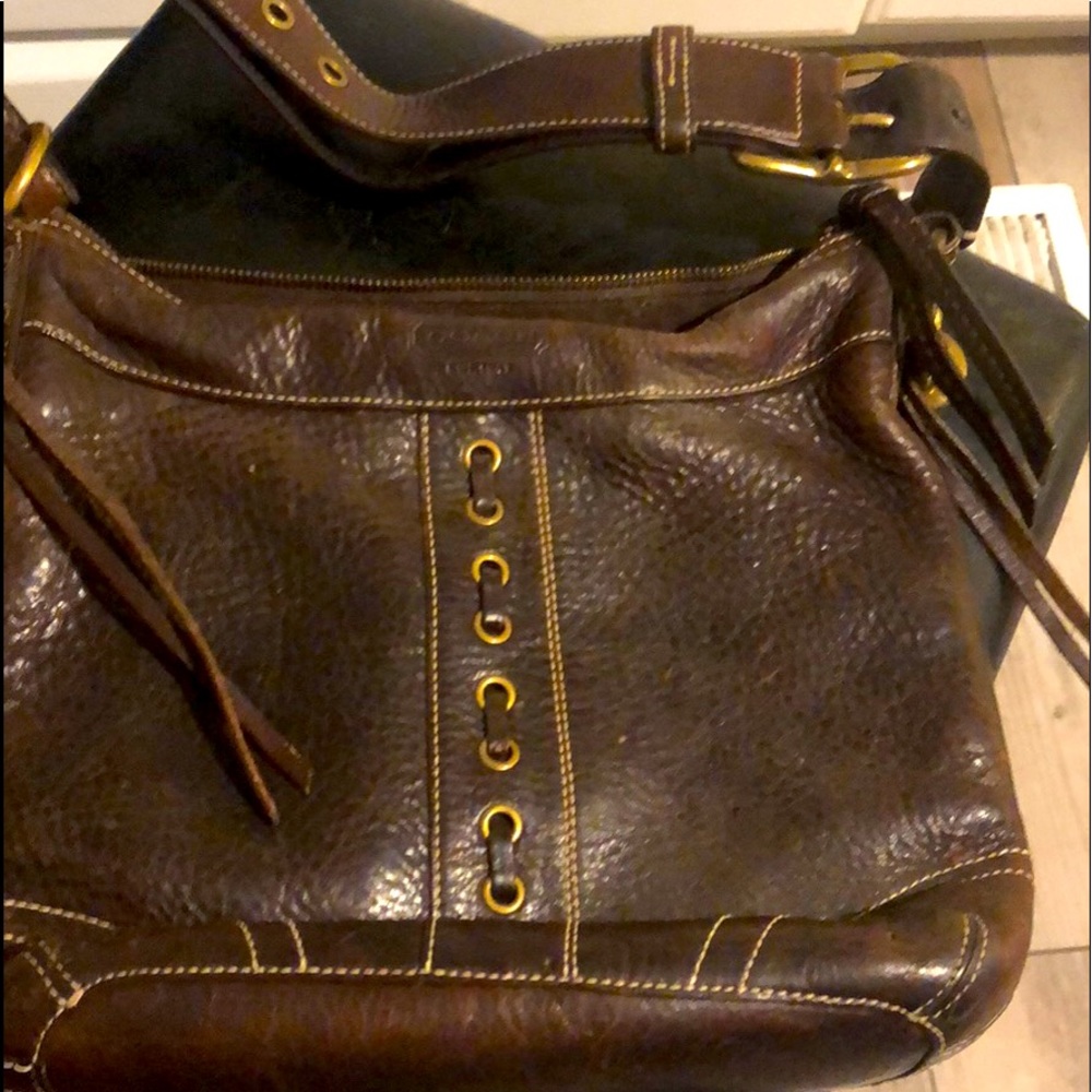 Gently used authentic Coach purse